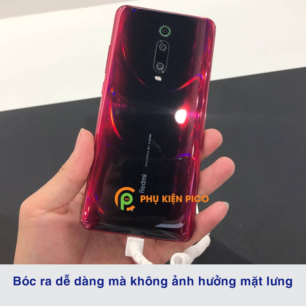 Dán lưng Mi 9T full lưng và viền dẻo trong suốt PPF tự phục hồi vết xước - Dán lưng Xiaomi Mi 9T