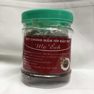 Thịt chưng mắm tép mẹ ếch