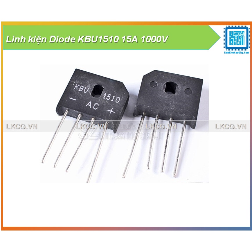 Linh kiện Diode KBU1510 15A 1000V
