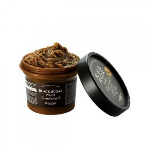 Mặt nạ dạng rửa SKINFOOD BLACK SUGAR PERFECT ESSENTIAL SCRUB 2X
