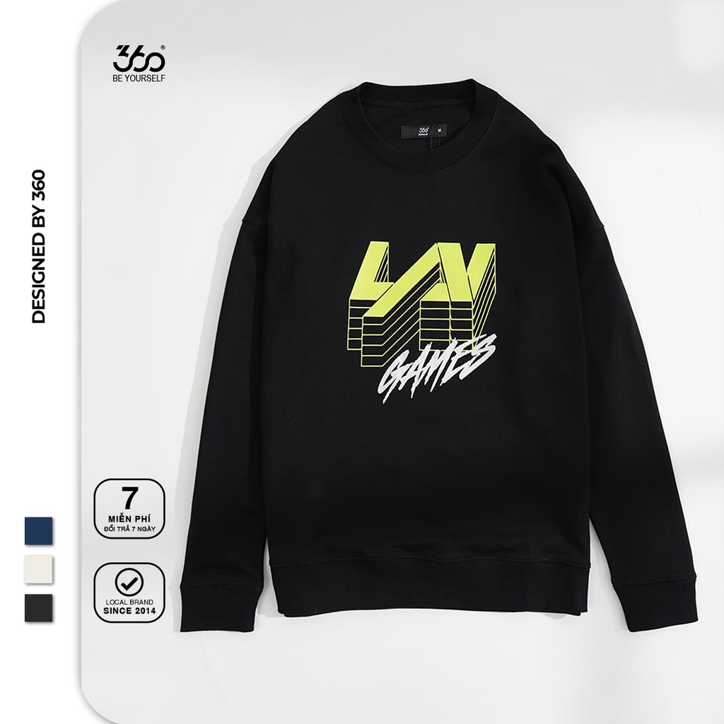 Áo nỉ dài tay cao cấp thương hiệu 360 Boutique phong cách trẻ trung, năng động - ANHTK132 | BigBuy360 - bigbuy360.vn