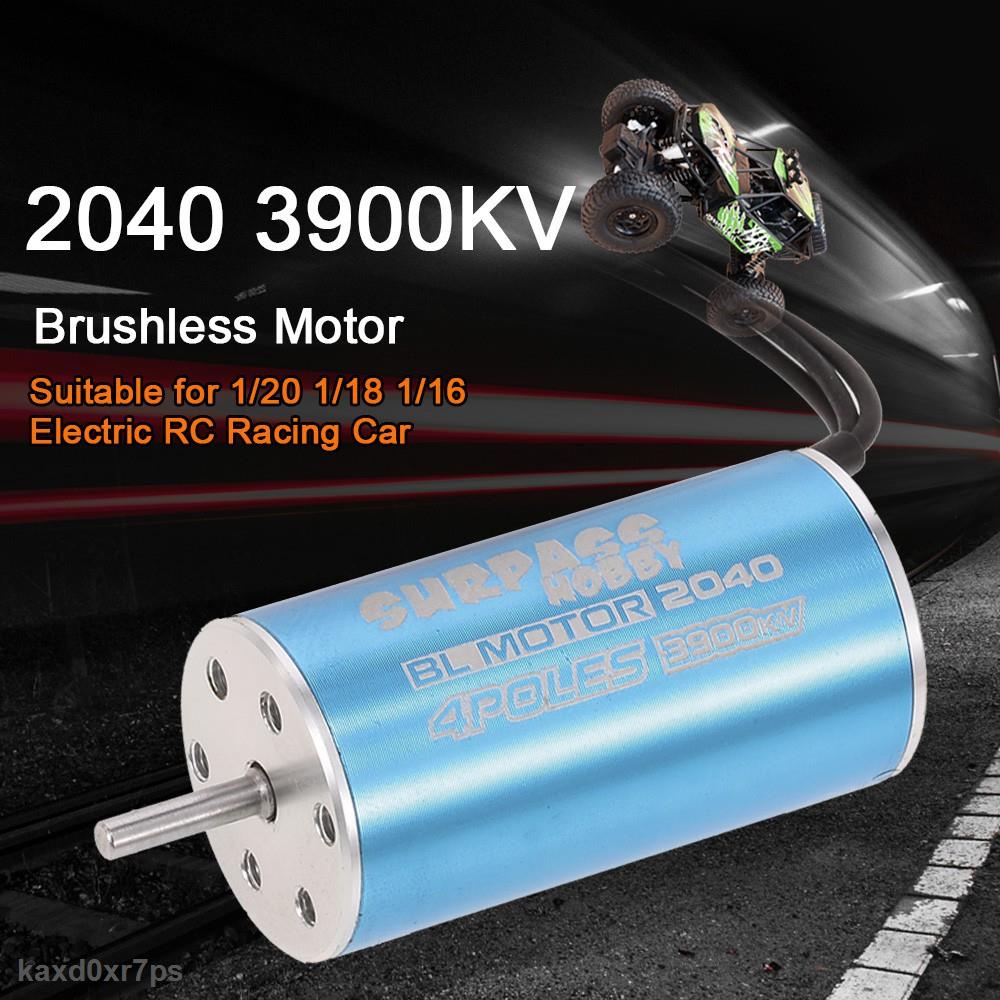 Xịn Động cơ không chổi than thương hiệu SURPASS HOBBY 2040 3900KV dành cho mô hình xe điều khiển từ xa 1/20 1/18 1/16