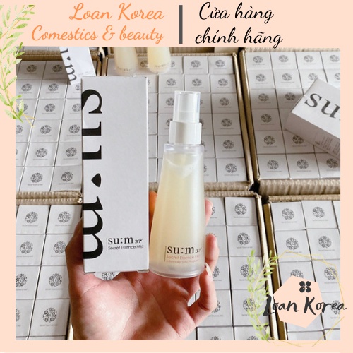 Xịt khoáng nước thần Sum37 Secret Essence Mist 60ml dưỡng da, tái tạo, chống lão hoá