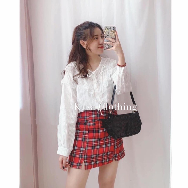Áo sơ mi bbd dáng mới (hàng Quảng Châu, hình thật, sẵn)