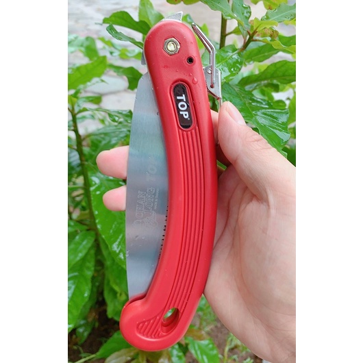 [FreeShip] Cưa Cây Xếp Lưỡi Thép Hợp Kim SK4 - Cưa Cầm Tay Gấp Gọn Top 16cm