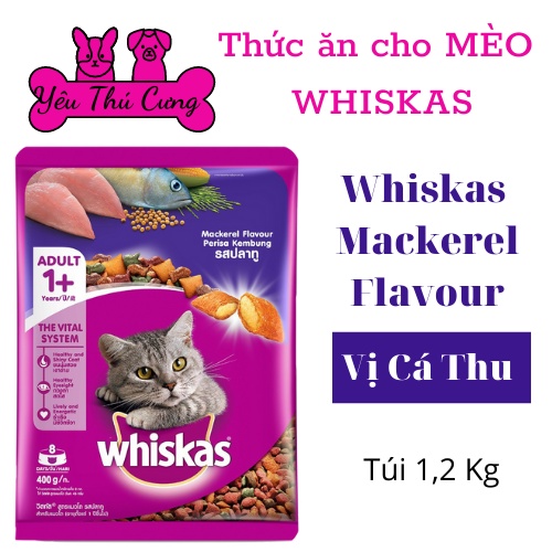 Thức ăn mèo whiskas junior 1.2kg-1.1kg-YÊU THÚ CƯNG
