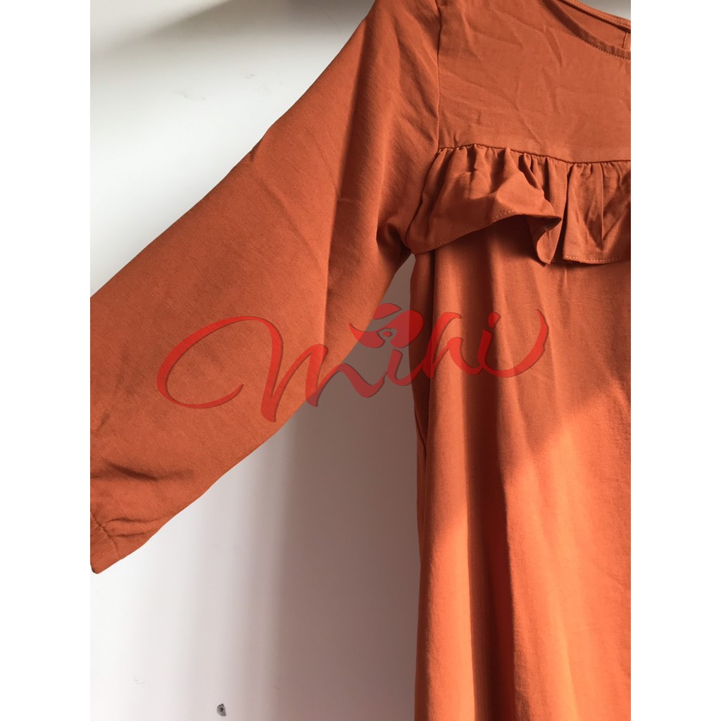 Váy bầu - Đầm béo / big size / size lớn / cho người mập - Thời trang công sở thiết kế đẹp giá rẻ chất cotton phối Voan