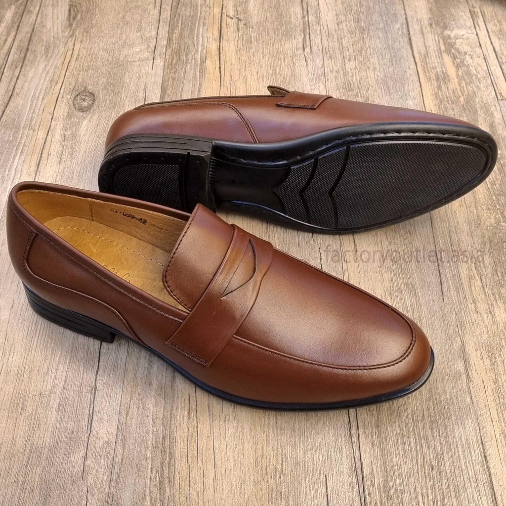 Giày lười tây nam Hansamu HI (chuẩn Size Việt Nam)