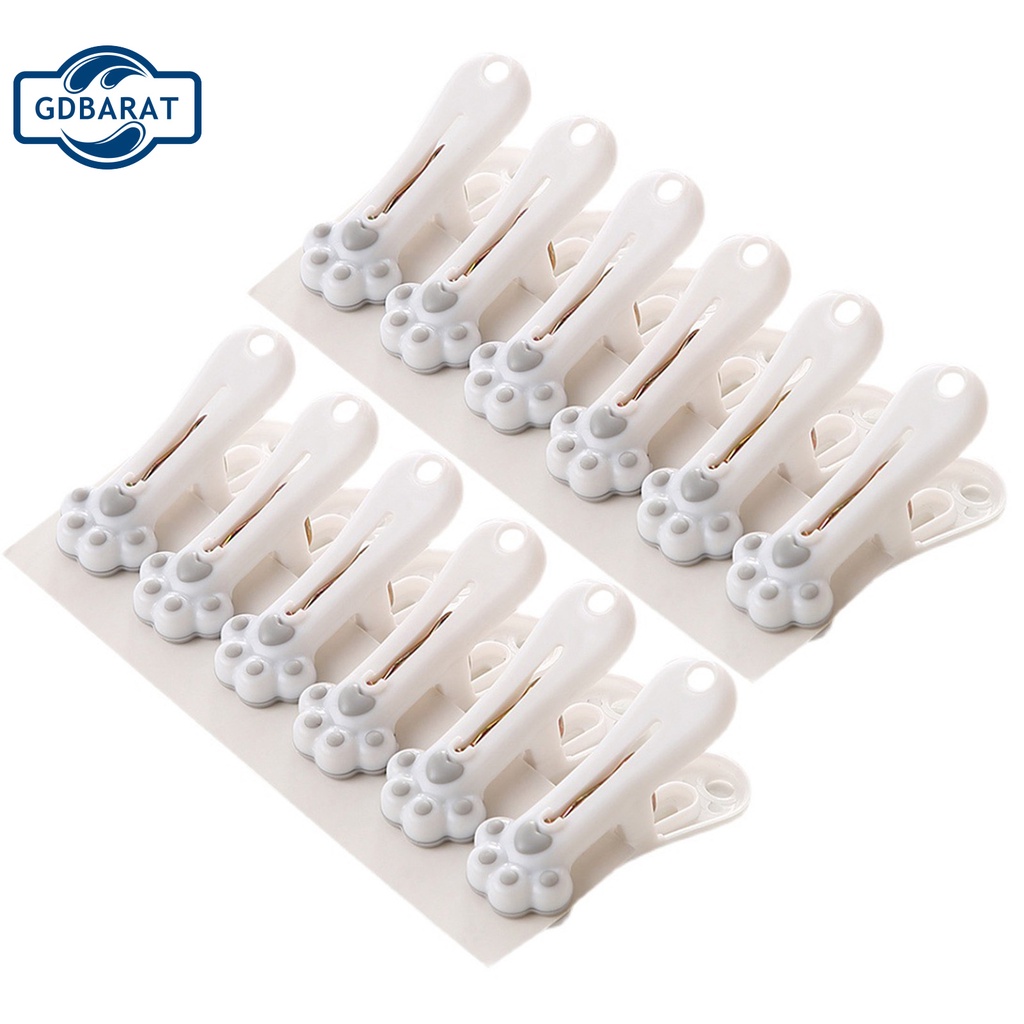 Kẹp quần áo bằng nhựa thiết kế dễ thương tiện dụng cho gia đình