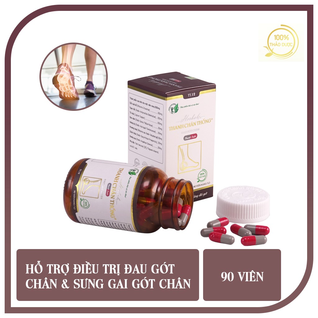 [Chính Hãng] Thanh Chân Thống - hỗ trợ điều trị đau gót chân, sưng gai gót chân