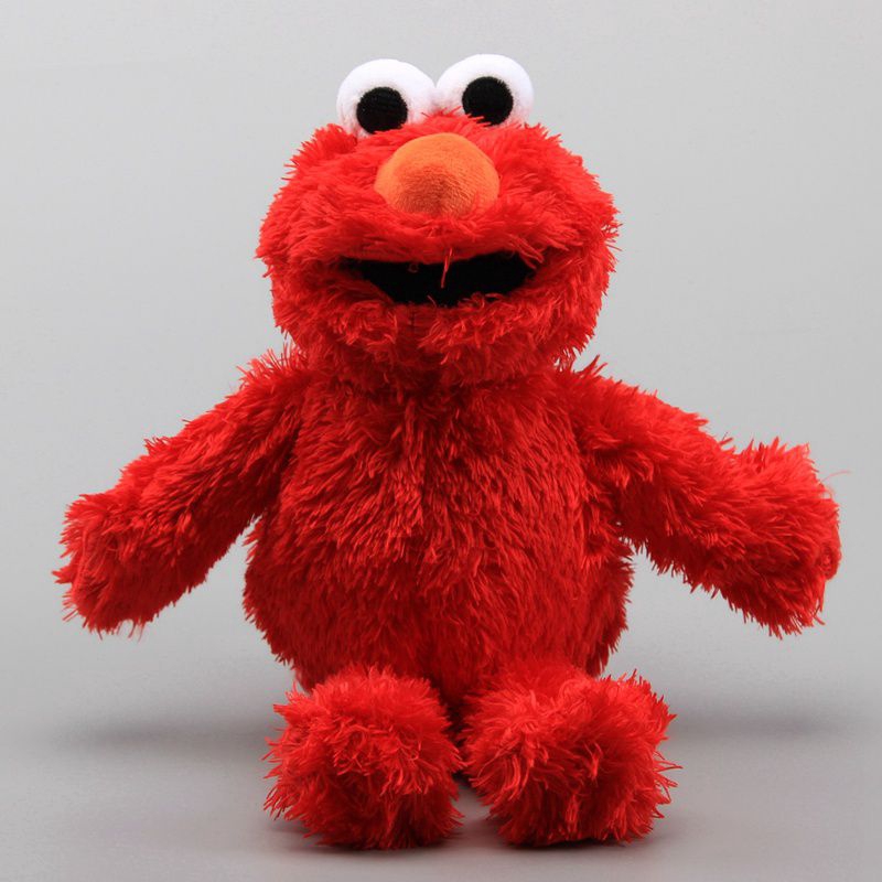 Mới Thú Nhồi Bông Hình Quái Vật Elmo Và Bánh Quy 30cm