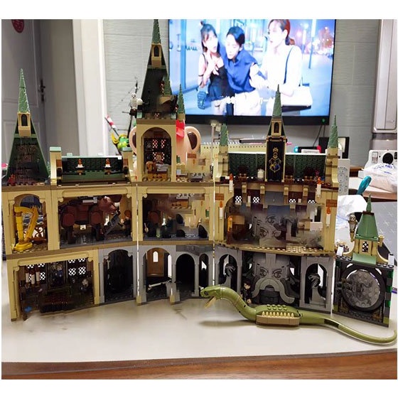 Bộ đồ chơi Lắp ráp harry potter 19071 Hogwarts Chamber of Secrets Phòng chứa bí mật