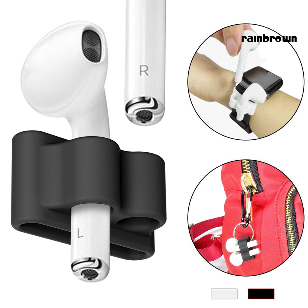 Vỏ Đựng Bảo Vệ Hộp Sạc Tai Nghe Airpods 1 / 2 Bằng Silicone