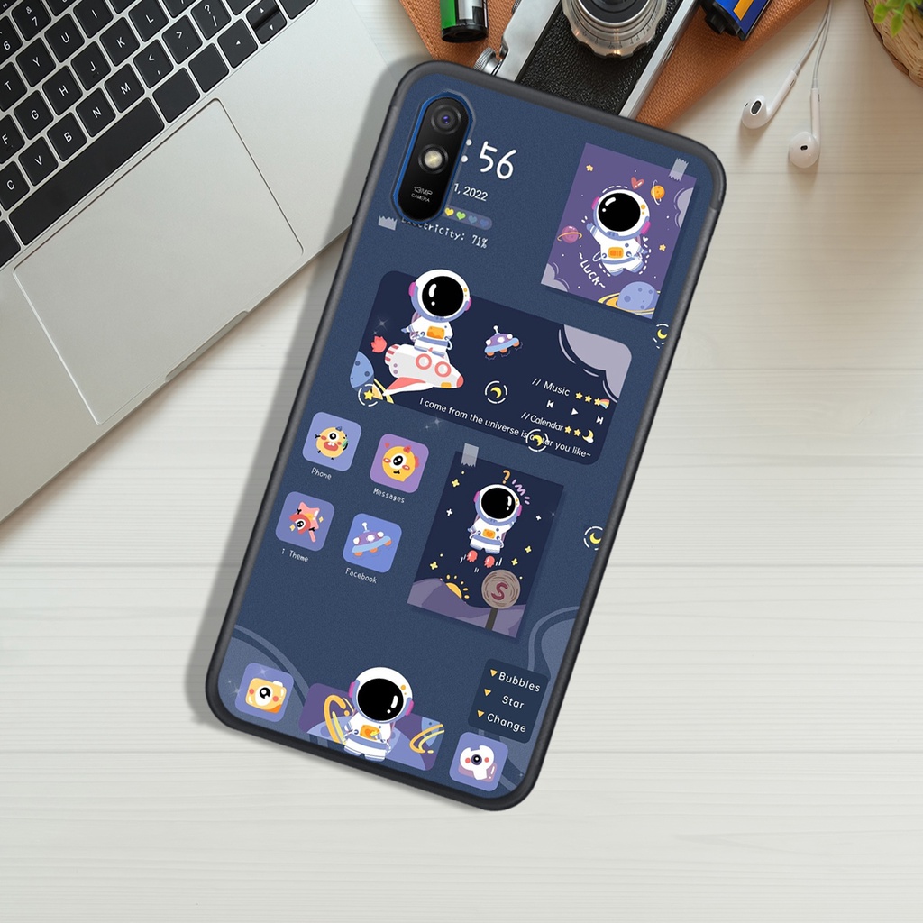 Ốp Lưng XIAOMI REDMI 7A - REDMI 8A - REMDI 9A - REDMI 8  , In Hình Phi Hành Astronauts  Phong Cách, Đẹp.