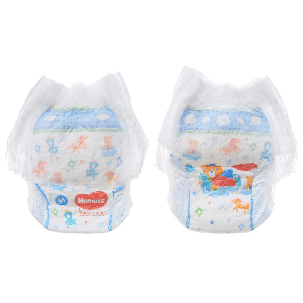 [CHÍNH HÃNG] Bỉm - Tã Quần Huggies Dry Size M40 (Cho Bé 6-11kg)