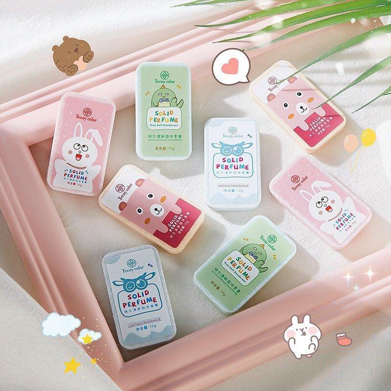 [Ảnh thật] Nước hoa khô dạng sáp hương thơm lâu khử mùi