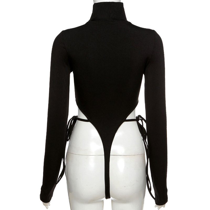 Jumpsuit Lưng Cao Phối Choker Phong Cách Hàn Quốc Quyến Rũ | BigBuy360 - bigbuy360.vn