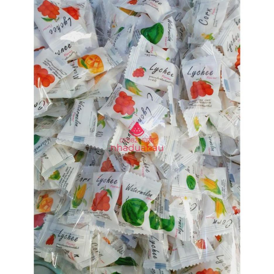 DEAL 1K CỰC SÔC DEAL 1K Bán lẻ deal 1k/ mẫu dùng thử 1 viên kẹo dẻo trái cây Thái Lan gồm 4 vị bắp/ dưa hấu/ vải/ xoài