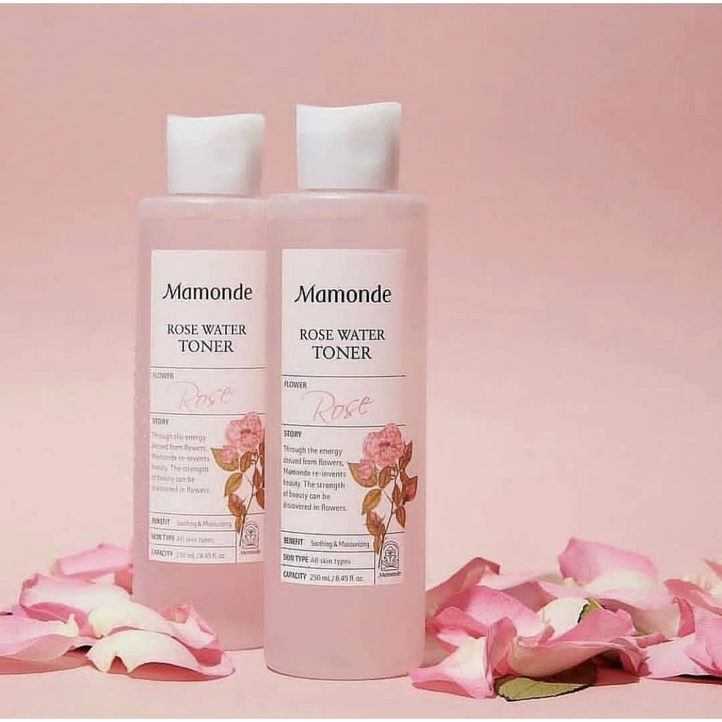 MAMONDE - Toner hoa hồng 250ml và 500ml