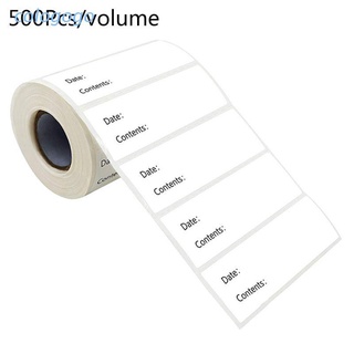 Cuộn 500 nhãn dán đánh dấu phân loại thực phẩm trong tủ lạnh