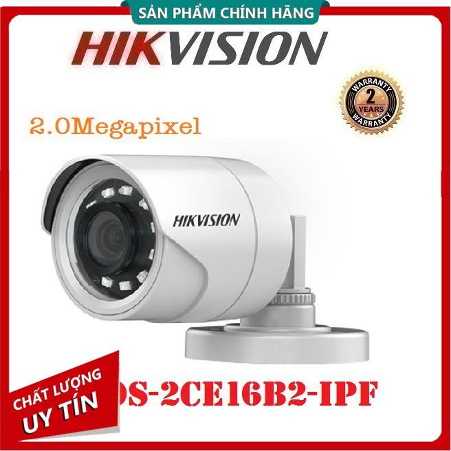 Camera HD-TVI 4 in 1 hồng ngoại 2.0 Megapixel HIKVISION DS-2CE16B2-IPF