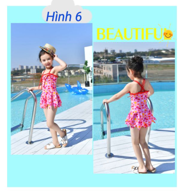 Áo bơi 1 mảnh bé gái size đại | BigBuy360 - bigbuy360.vn