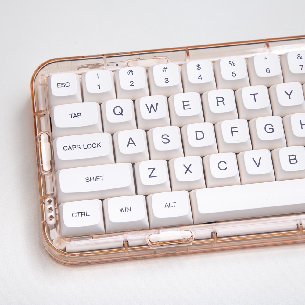 121 phím Minimalist White Keycaps XDA Profile Nhật Bản PBT Dye Sub Bàn phím cơ Keycap