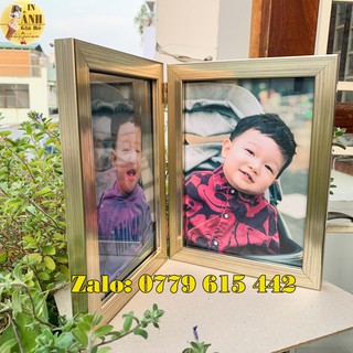 Khung đôi để bàn 13x18