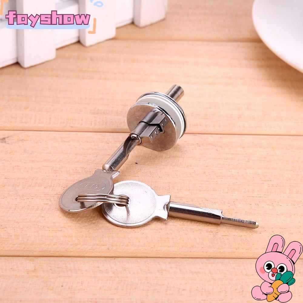 Ổ Khóa Xi Lanh Bằng Kính Chuyên Dụng Cho Trưng Bày
