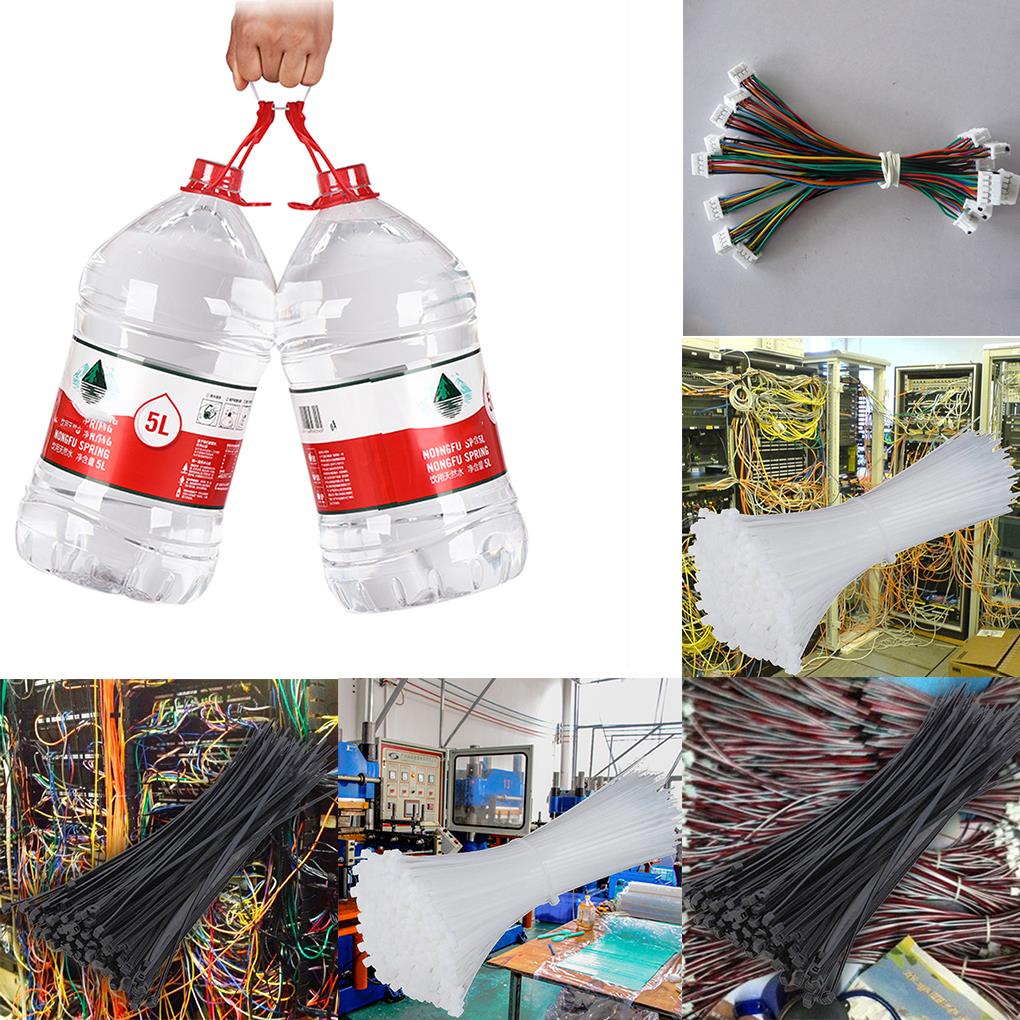 Set 100 Dây Rút Cố Định Dây Cáp Tiện Lợi