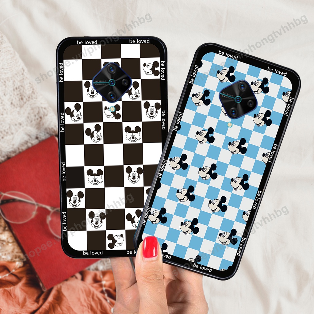 Ốp lưng Vivo S1 / S1 Pro  ốp họa tiết trái tim caro, chuột mikey thể thao cực đẹp cute cực bền bỉ