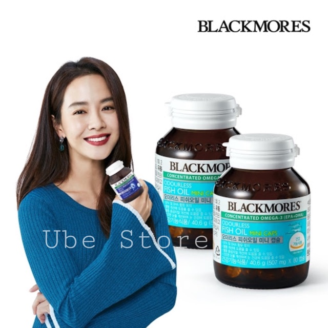 [Mã COS1505 giảm 8% đơn 300K] DẦU CÁ KHÔNG MÙI BLACKMORES FISH OIL MINI CAPS 80V #SALE_OFF_60% | BigBuy360 - bigbuy360.vn