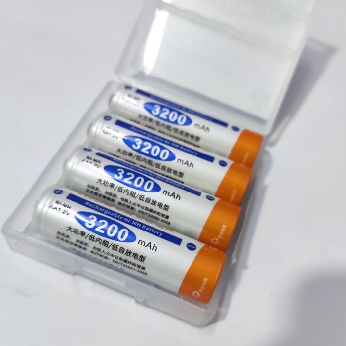 Pin Sạc AA 3200mAh Doublepow dung lượng cao cho Micro karaoke