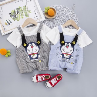 Quần áo yếm trẻ em DORAEMON DOREMON dễ thương cute MON0200 TooYoo
