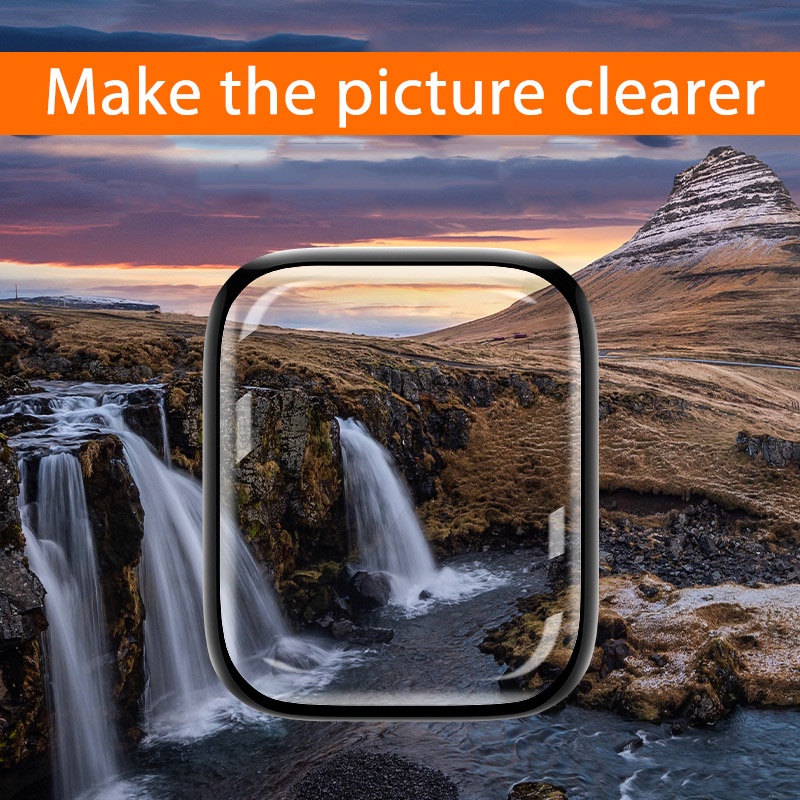 Miếng Dán PET Mềm Bảo Vệ Màn Hình Đồng Hồ iWatch 38mm 40mm 42mm 44mm