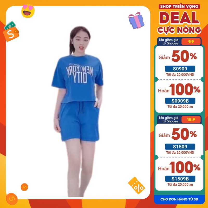Bộ Đùi Cotton Thể Thao- Trẻ Trung-Thoáng Mát size 35-70kg quần đùi áo cộc tay. ẢNH THẬT Ở CUỐI