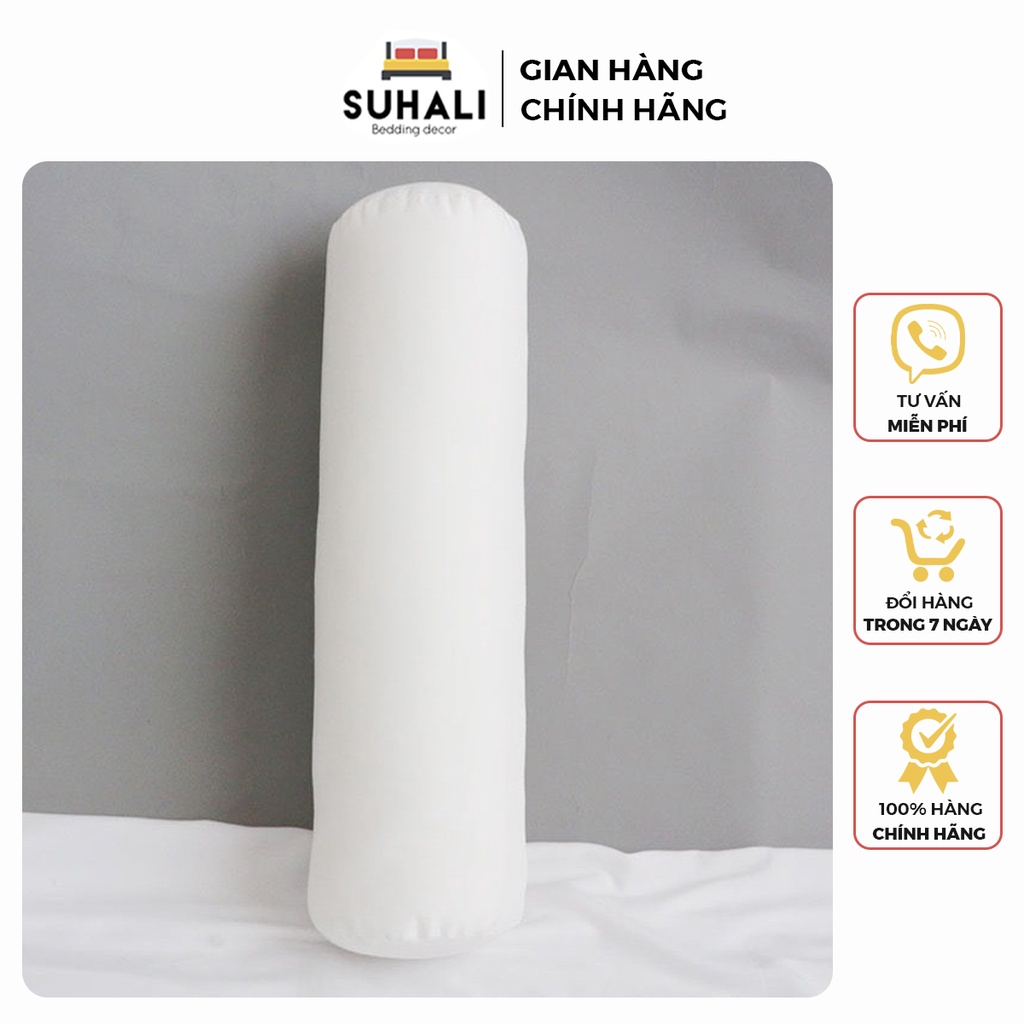 Ruột gối ôm SUHALI nhồi bông gòn tinh khiết kích thước 35 x 110cm