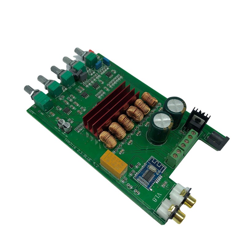 HSV DP1 TPA3116D2 Digital Amplifier Board 2.1Channel Stereo Bluetooth 5.0 50W*2+100W