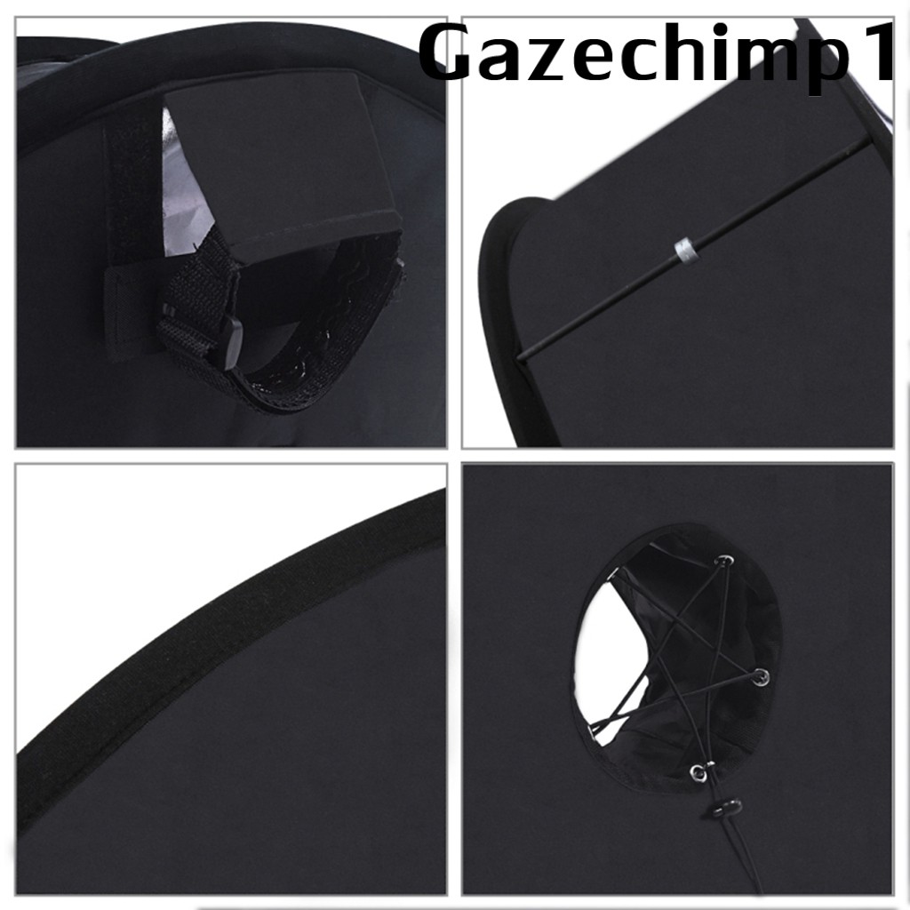 [GAZECHIMP1] 18\" / 45cm Macro Ring Round Style Softbox for Speedlight Flash Light Shoot with Carry Bag