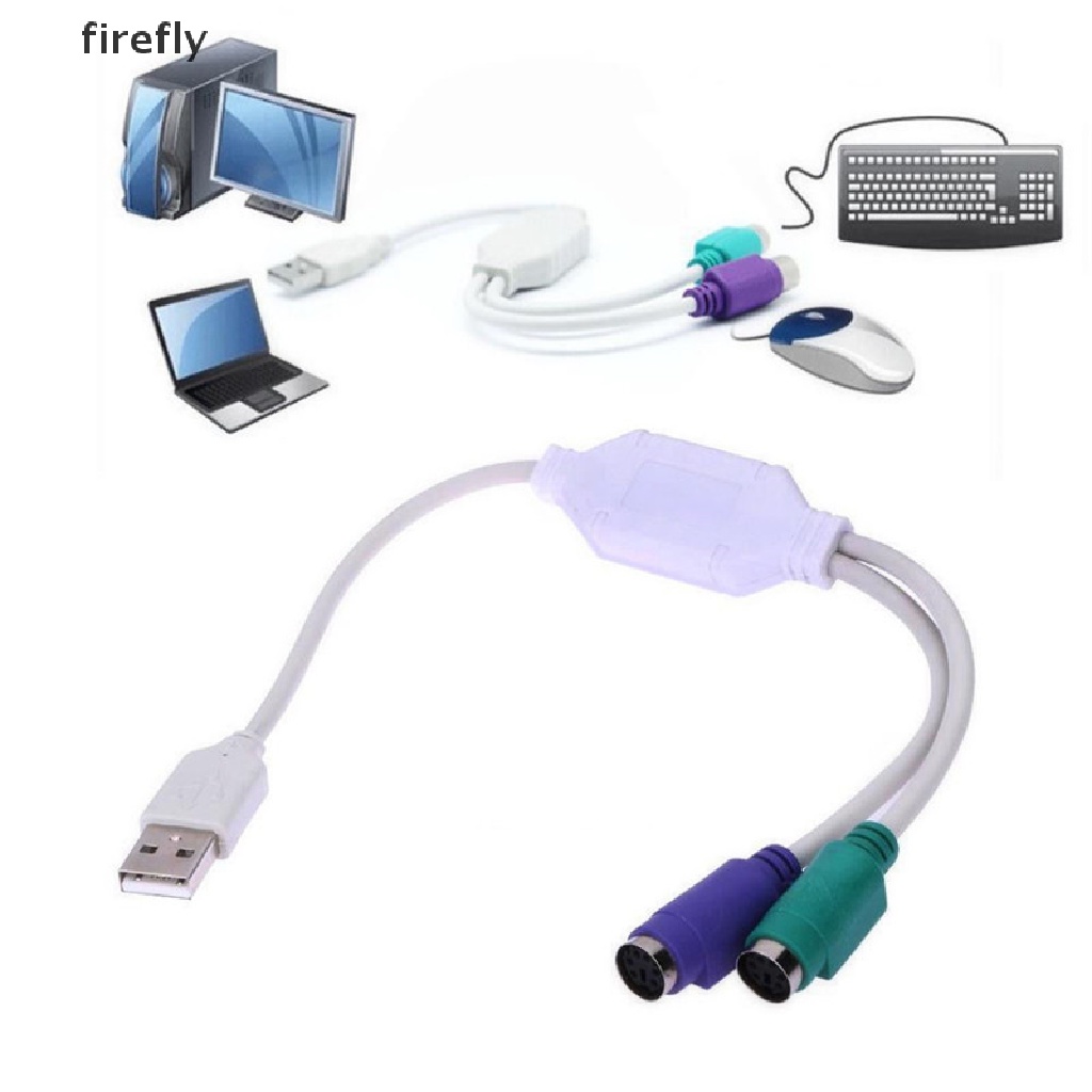 Cáp Chuyển Đổi Usb Sang PS2 Cho Bàn Phím Và Máy Tính