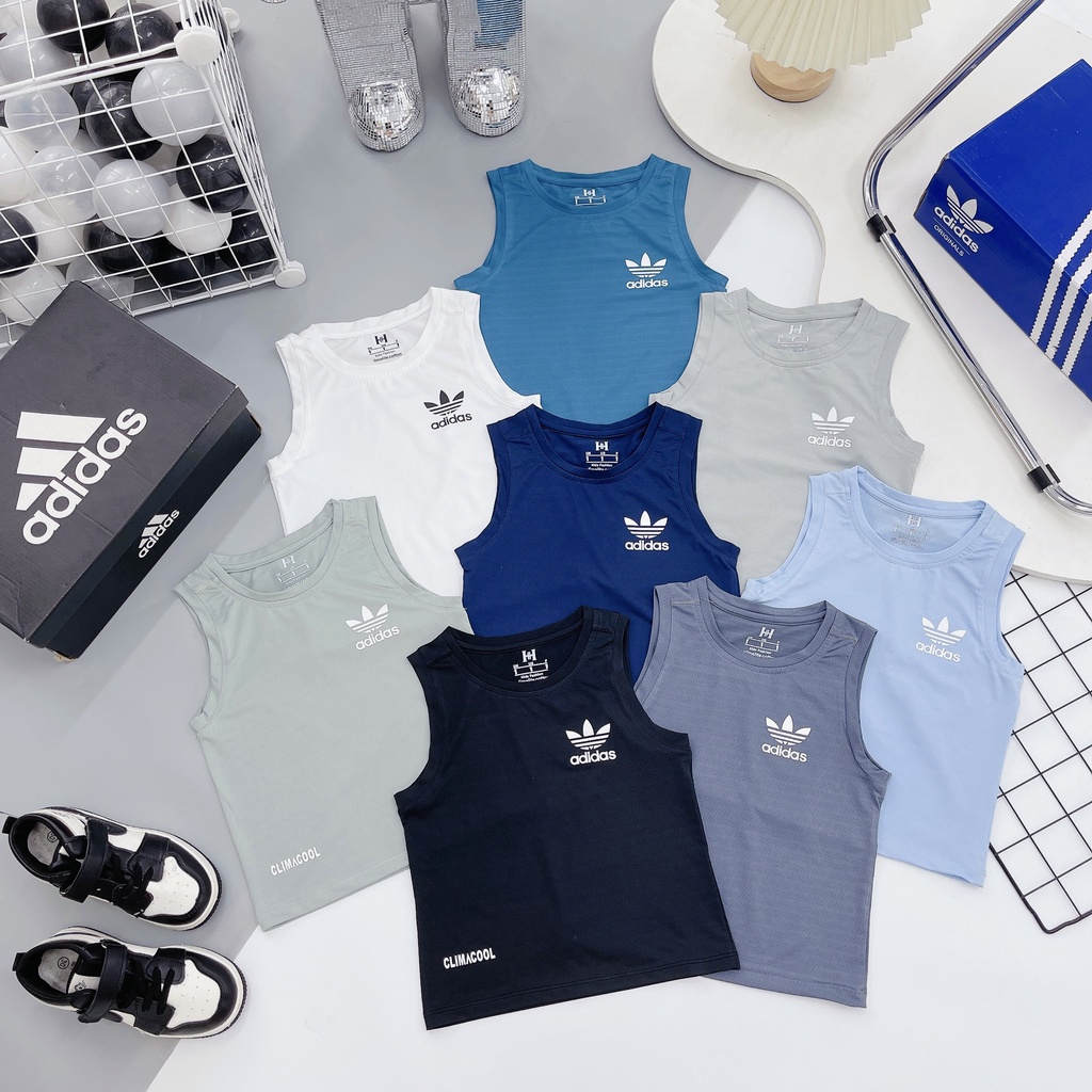Áo ba lỗ nam, áo ba lỗ sát lách chất liệu thông hơi cho bé từ 10_24kg shop VYVY kids