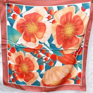 Khăn lụa vuông quàng cổ size 70x70cm