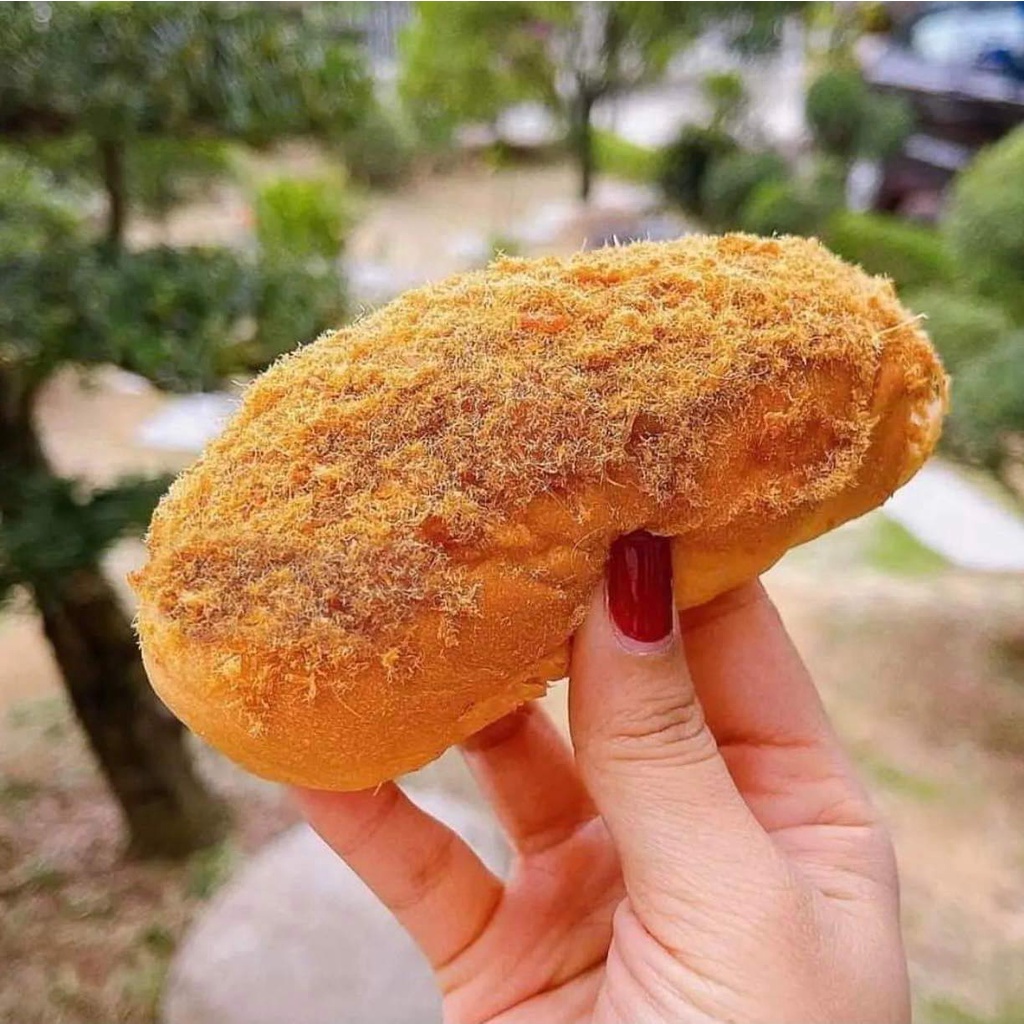 Bánh sâu phomai ruốc gà cay size mini