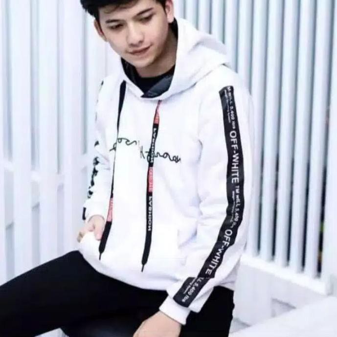 OFFWHITE Áo Hoodie Off White Cá Tính Trẻ Trung Cho Nam 6.6