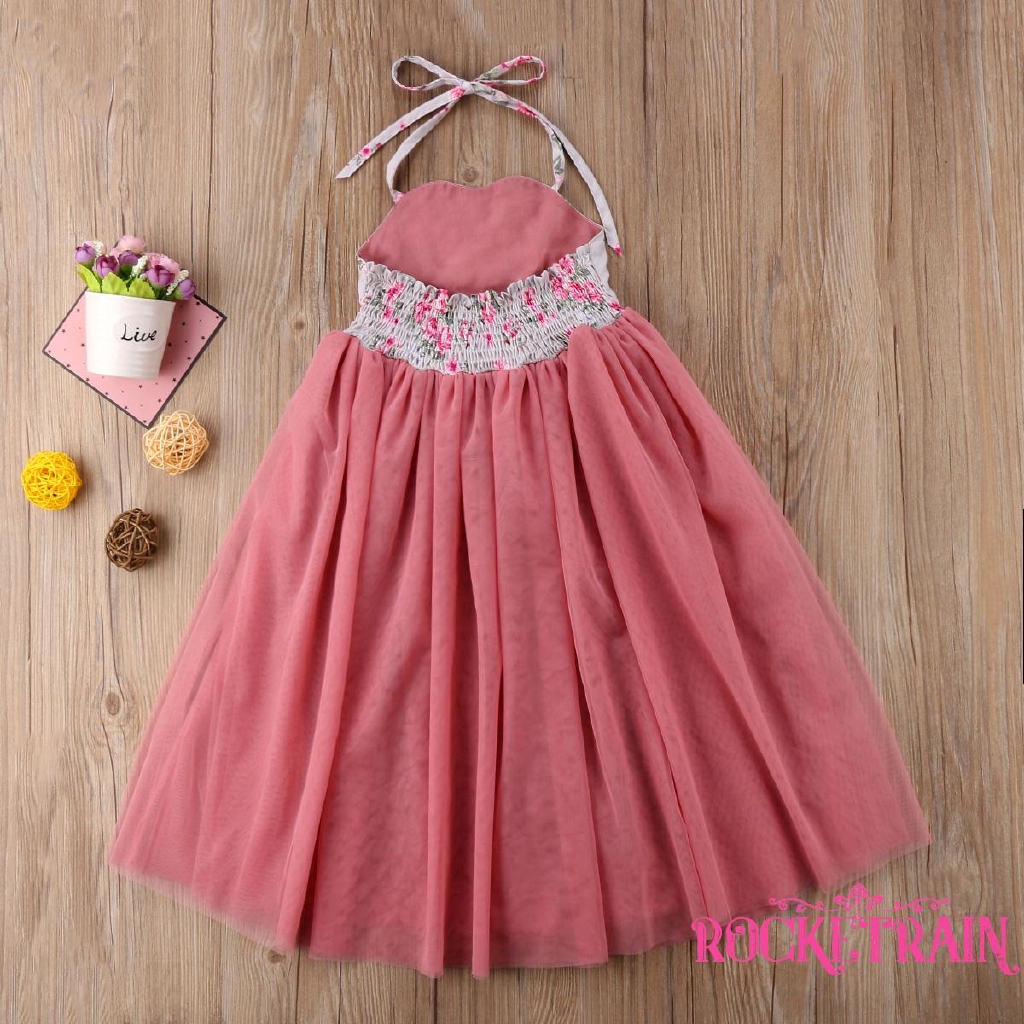 Đầm Công Chúa Xinh Xắn Cho Bé Gái