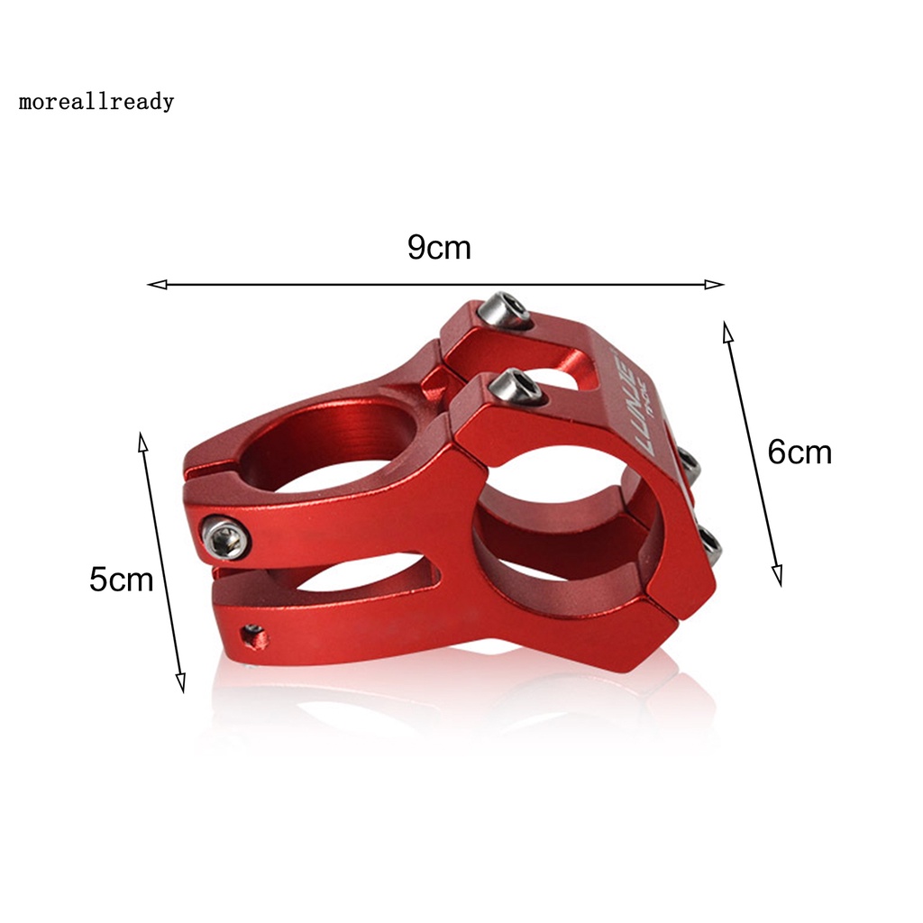 Pô tăng ngắn chống ăn mòn cho xe đạp mm 31.8x35mm tùy chọn màu sắc