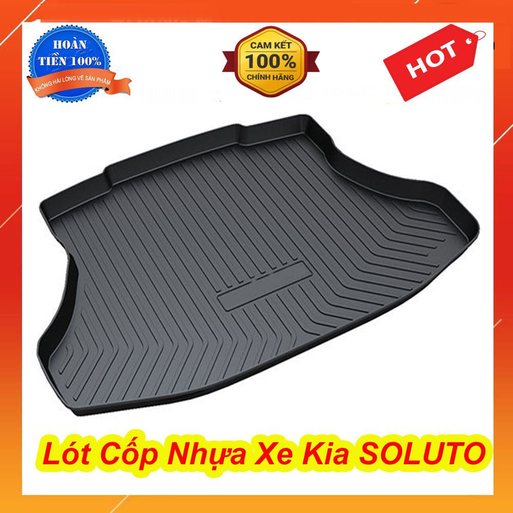 Lót Cốp Nhựa Dẻo Xe Kia SOLUTO 2018-2019 2020 nhựa dẻo chống nước MS6736