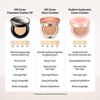 PHẤN NƯỚC CLIO KILL COVER GLOW CUSHION SPF50+ PA+++