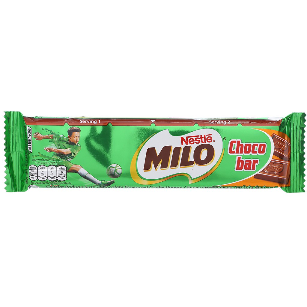 Sôcôla Nestlé Milo Thanh Choco Bar (Thanh 30g)
