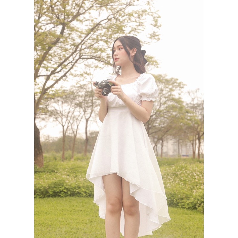 VÁY ĐI PROM/ĐI TIỆC/KỶ YẾU - MANDY DRESS - VÁY CÁCH ĐIỆU CỦA VÁY HỚT TRƯỚC - V0124 | BigBuy360 - bigbuy360.vn